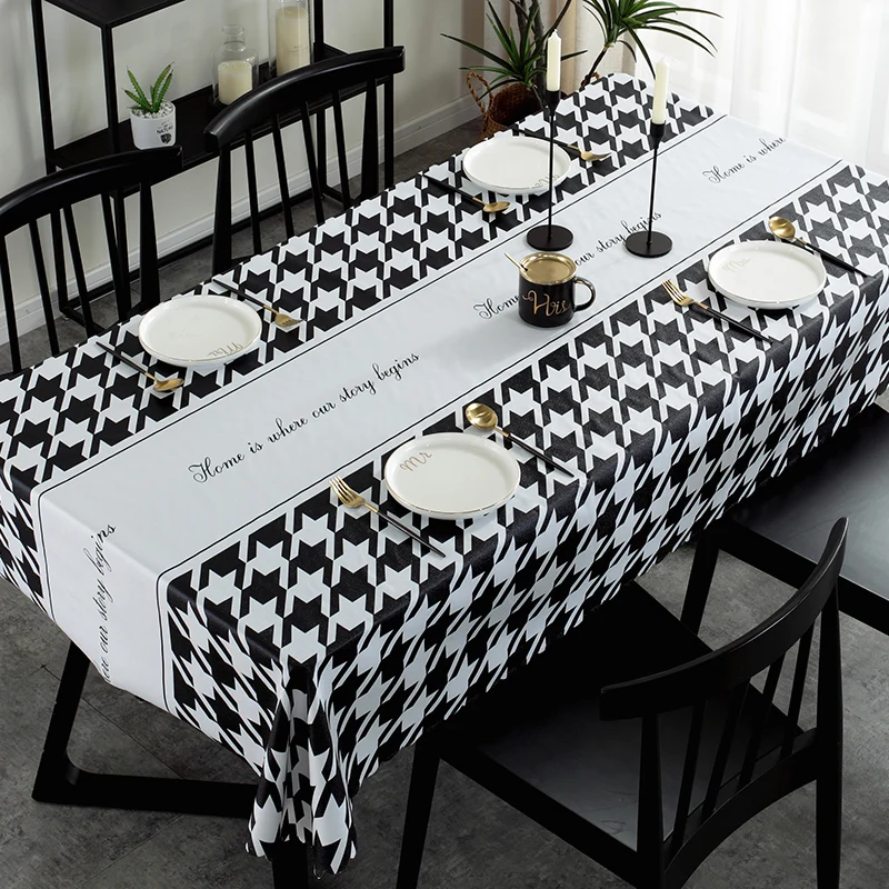 Proud Rose Northern European-Style Waterproof Tablecloths Wash-Free Heat Resistant Rectangular Pvc Table cloth Table Covers
Proud Rose Northern European-Style Waterproof Tablecloths Wash-Free Heat Resistant Rectangular Pvc Table cloth Table Covers
