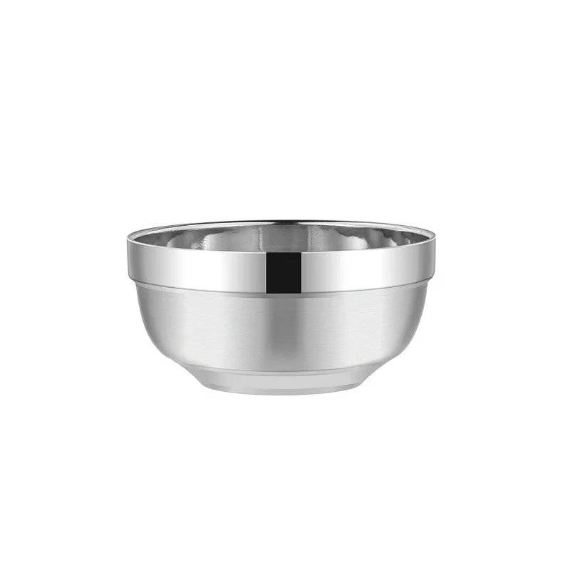 1 Pcs Thick Double-layer Anti-scalding Large Soup Bowl 304 Stainless Steel Bowl Children Adult Instant Noodle Bowl
1 Pcs Thick Double-layer Anti-scalding Large Soup Bowl 304 Stainless Steel Bowl Children Adult Instant Noodle Bowl