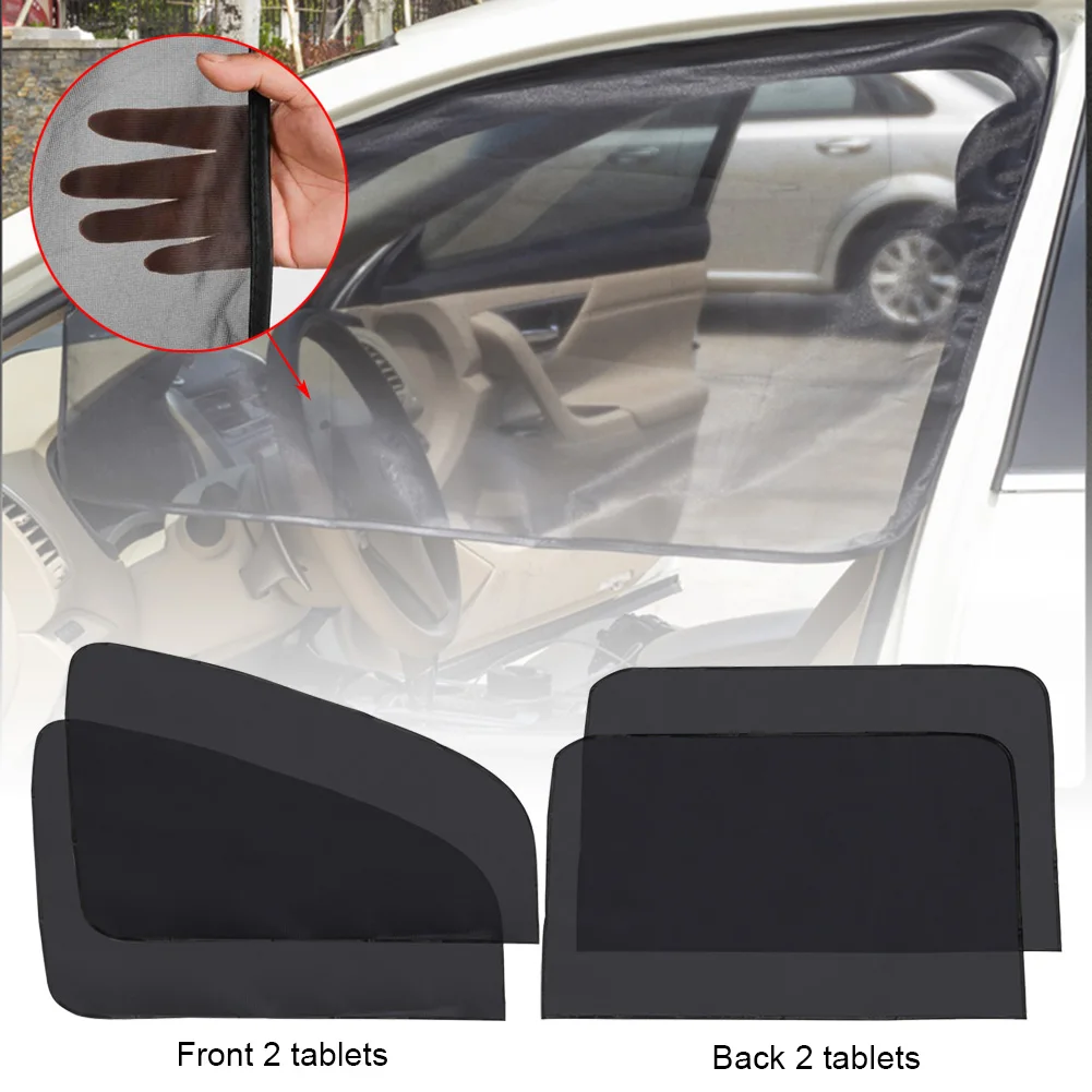 4pcs Car Window Sunshade Cover Car Front & Rear Side Window Sun Visor Shade Mesh Cover Sunshade Car Accessories Protection Cover
4pcs Car Window Sunshade Cover Car Front & Rear Side Window Sun Visor Shade Mesh Cover Sunshade Car Accessories Protection Cover