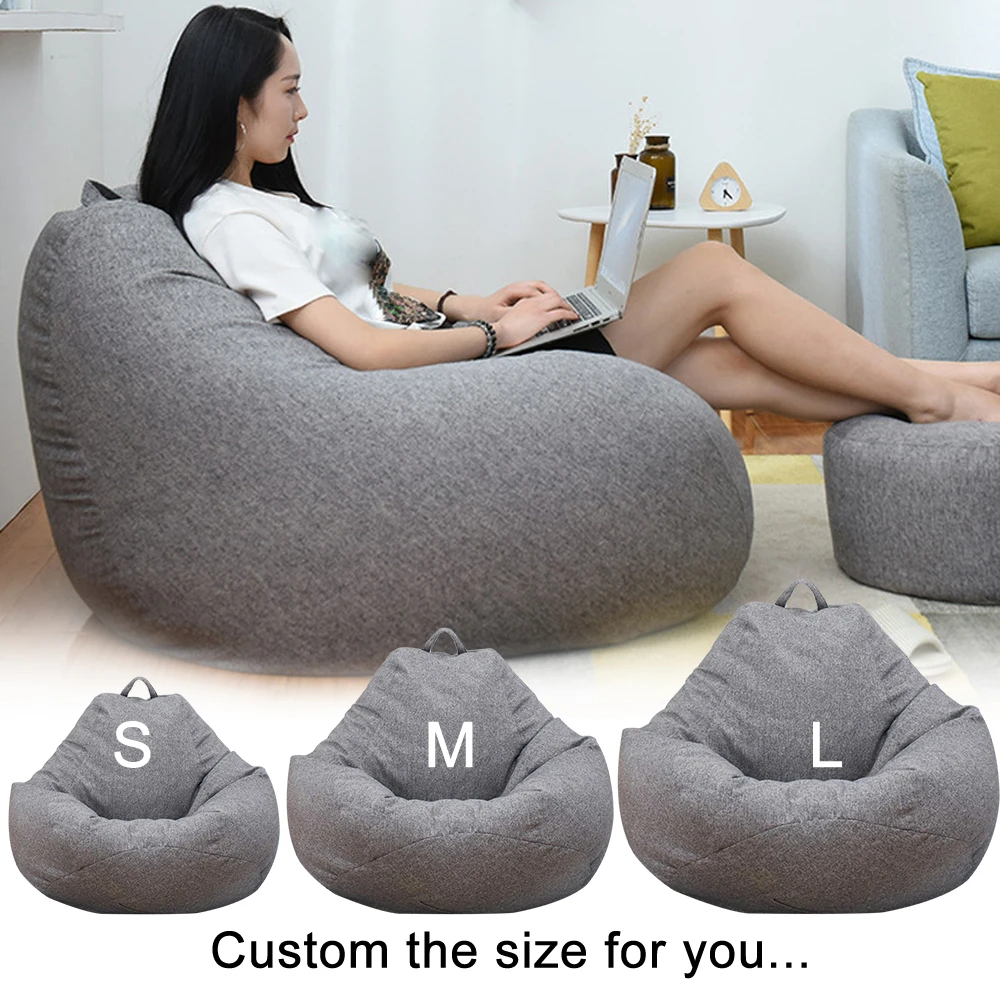 Custom All Sizes Lazy Bean Bag Chair Sofa Inner Bag Cover Without Filler Stuffed Storage Toy Bean Bag Chair Cover Inner Bag
Custom All Sizes Lazy Bean Bag Chair Sofa Inner Bag Cover Without Filler Stuffed Storage Toy Bean Bag Chair Cover Inner Bag