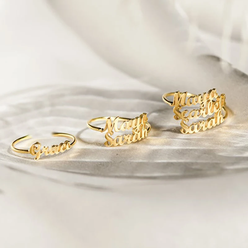 Mini-World Couple Custom Ring Personality 1-4 Family Name Ring stainless steel Bijoux for Women Adjustable Rings Band Xmas Gift
Mini-World Couple Custom Ring Personality 1-4 Family Name Ring stainless steel Bijoux for Women Adjustable Rings Band Xmas Gift