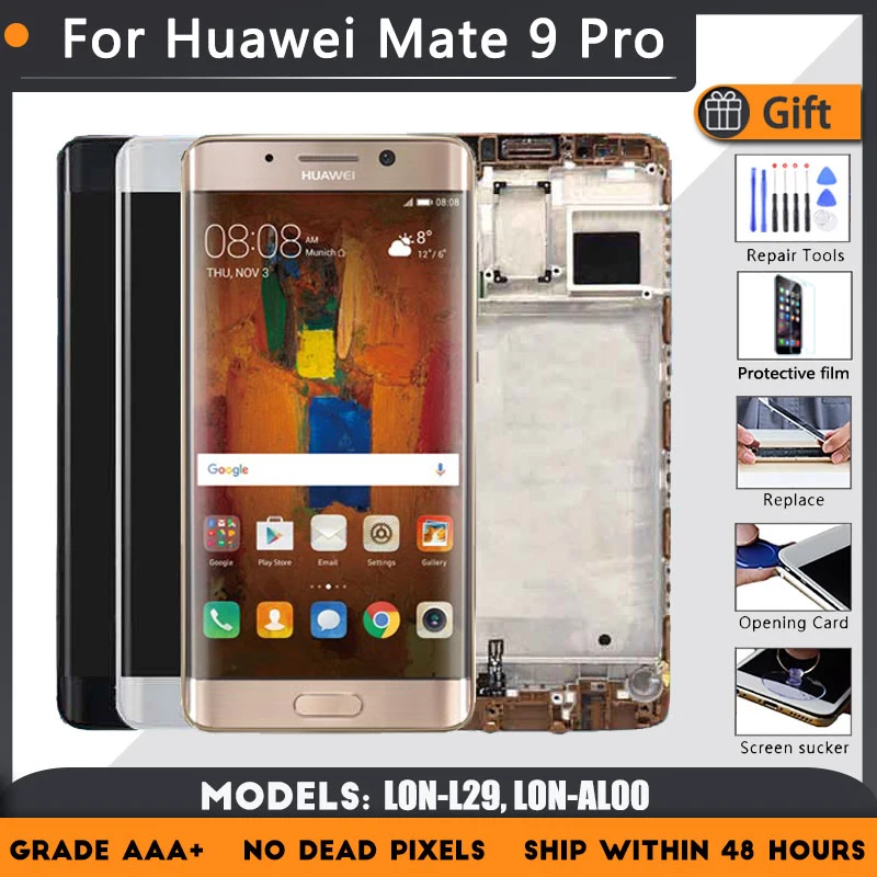 OLED-дисплей 5,5 дюйма для HUAWEI Mate 9 Pro, дисплей для телефона, ЖК-экран в сборе с передним сенсорным стеклом, оригинальное черное золото
OLED-дисплей 5,5 дюйма для HUAWEI Mate 9 Pro, дисплей для телефона, ЖК-экран в сборе с передним сенсорным стеклом, оригинальное черное золото