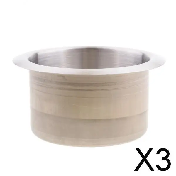 3x Stainless Steel Recessed Cup Drink Holder for RV Boat Marine Camper Trailer Motorhome
3x Stainless Steel Recessed Cup Drink Holder for RV Boat Marine Camper Trailer Motorhome