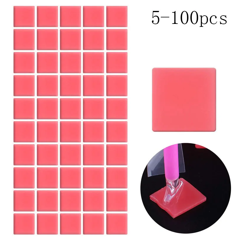 5-100pcs Diamond Painting Accessory Diamond Embroidery Glue Cross Stitch 2*2CM Dotting Glue Daimond Painting Wax Mud
5-100pcs Diamond Painting Accessory Diamond Embroidery Glue Cross Stitch 2*2CM Dotting Glue Daimond Painting Wax Mud