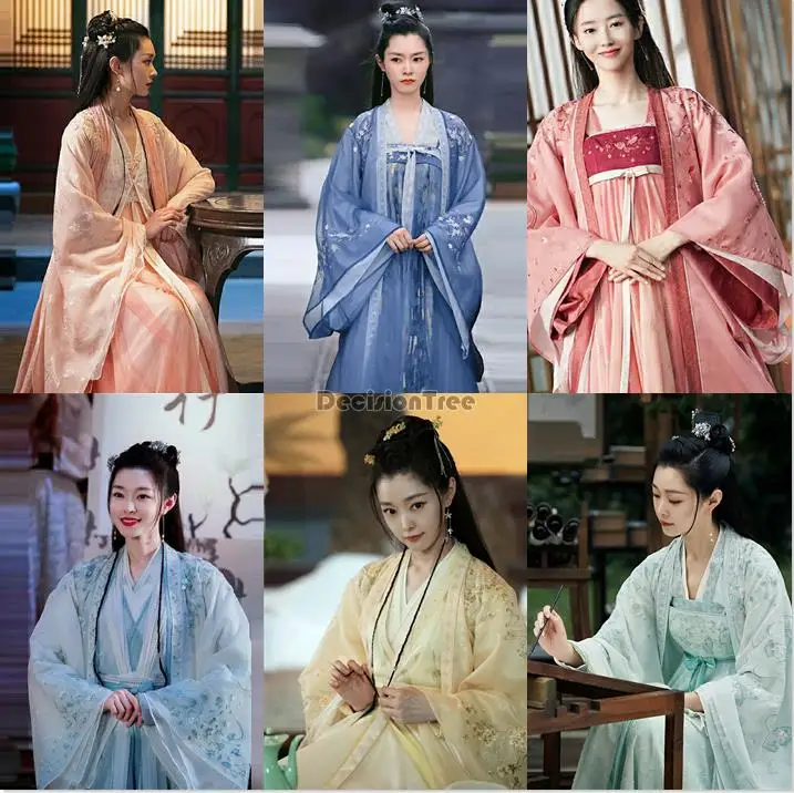 2023 tv play hanfu song dynasty hanfu chinese style classical palace dance costume chiffon embroidery cotton and linen fabrics
2023 tv play hanfu song dynasty hanfu chinese style classical palace dance costume chiffon embroidery cotton and linen fabrics