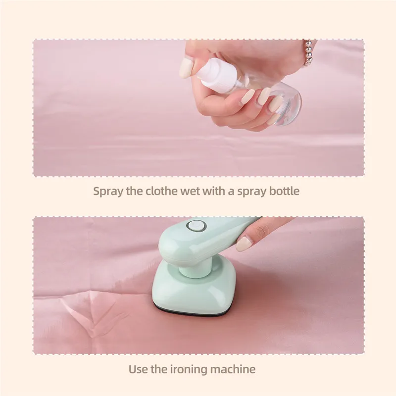 Electric Iron Handheld Mini Ironing Ceramic Plate Iron Appliances Household Clothing Ironing for Home Travel
Electric Iron Handheld Mini Ironing Ceramic Plate Iron Appliances Household Clothing Ironing for Home Travel