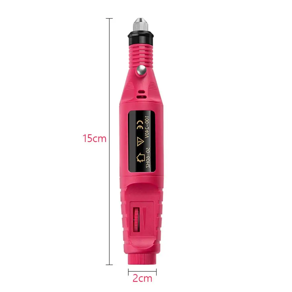Mini Manicure Grinding Machine Kit Remove Dead Skin Nail Polisher Nail Art Excellent Motor with Low Noise Powerful
Mini Manicure Grinding Machine Kit Remove Dead Skin Nail Polisher Nail Art Excellent Motor with Low Noise Powerful