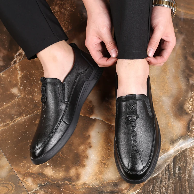 AIYUQI Men's Shoes Spring 2021 New Men's Genuine Leather Loafers Non-slip Breathable Low-top Casual Shoes Male
AIYUQI Men's Shoes Spring 2021 New Men's Genuine Leather Loafers Non-slip Breathable Low-top Casual Shoes Male