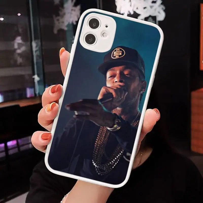 Rapper Nipsey Hussle Phone Case Matte Transparent for iPhone 7 8 11 12 s mini pro X XS XR MAX Plus cover funda
Rapper Nipsey Hussle Phone Case Matte Transparent for iPhone 7 8 11 12 s mini pro X XS XR MAX Plus cover funda
