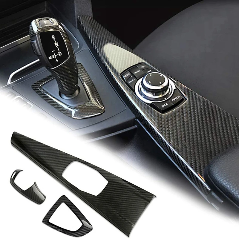 Car Shift Knob Cover Multimedia Button Panel Decoration Sticker Cover Kit For-BMW F30 F31 F32 F34 F36 2013-2018 
Car Shift Knob Cover Multimedia Button Panel Decoration Sticker Cover Kit For-BMW F30 F31 F32 F34 F36 2013-2018