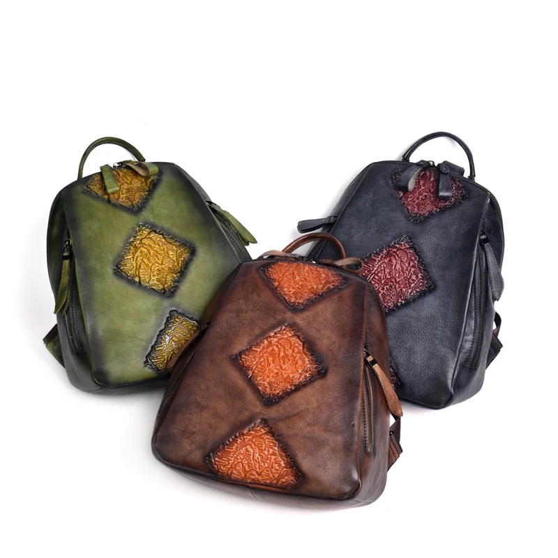 New Women Genuine Leather Backpack High Quality Natural Skin Rucksack Classic Female Travel Bag Embossed Trends Daypack Knapsack
New Women Genuine Leather Backpack High Quality Natural Skin Rucksack Classic Female Travel Bag Embossed Trends Daypack Knapsack