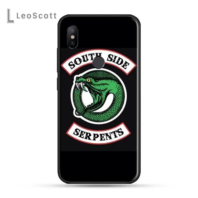 American TV Riverdale Southside Serpent Phone Case For xiaomi Redmi 5 5A plus 7A 8 note 2 3 4 5 5A 6 7 GO K20 A2
American TV Riverdale Southside Serpent Phone Case For xiaomi Redmi 5 5A plus 7A 8 note 2 3 4 5 5A 6 7 GO K20 A2