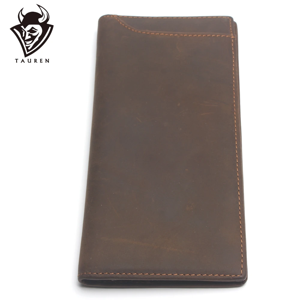 TAUREN New Arrival High Quality Cow Genuine Crazy Horse Leather Men Wallets 2020 Long Style Fashion Male Purse
TAUREN New Arrival High Quality Cow Genuine Crazy Horse Leather Men Wallets 2020 Long Style Fashion Male Purse