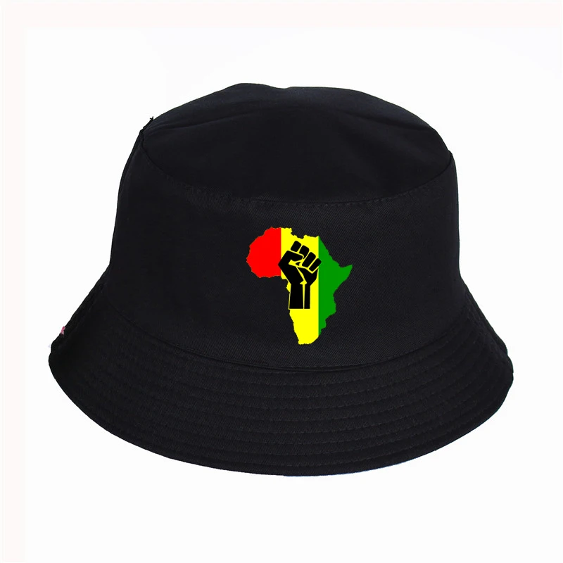 Панама с музыкальным логотипом Rasta Reggae хлопковая плоским козырьком от солнца