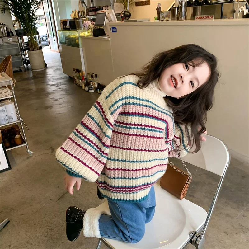 Girls Boys Sweater Kids Coat Outwear 2022 New Arrive Plus Velvet Thicken Warm Spring Autumn Knitting Wool Cotton Vetement Enfan
Girls Boys Sweater Kids Coat Outwear 2022 New Arrive Plus Velvet Thicken Warm Spring Autumn Knitting Wool Cotton Vetement Enfan