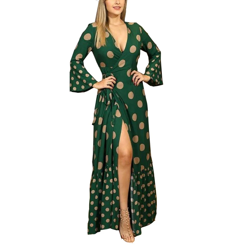 Autumn New Plus Size Women Fashion Sexy V-neck Waist Printing Long Dress Elegant Slim Long-sleeved Female Spring Dresses G165
Autumn New Plus Size Women Fashion Sexy V-neck Waist Printing Long Dress Elegant Slim Long-sleeved Female Spring Dresses G165