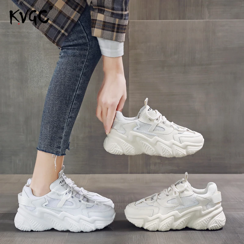 KVGC 2021 Spring Autumn White Shoes New Chunky Sneakrs For Women Fashion All-match Platform Vulcanize Shoes Casual Dad Shoes
KVGC 2021 Spring Autumn White Shoes New Chunky Sneakrs For Women Fashion All-match Platform Vulcanize Shoes Casual Dad Shoes