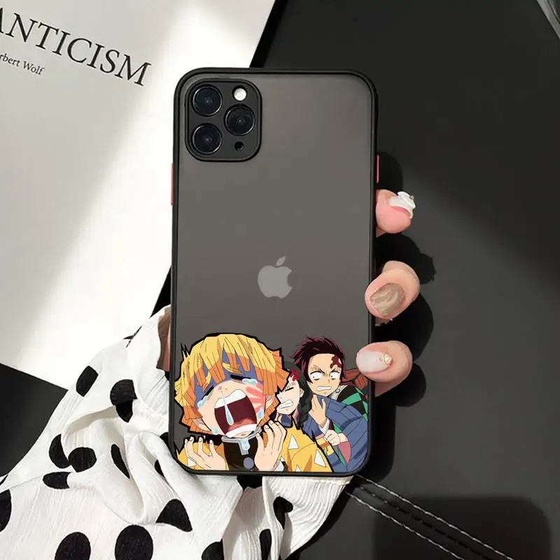 Anime Demon Slayer Phone Case For iphone 12 11 7 8 plus mini x xs xr pro max matte transparent cover
Anime Demon Slayer Phone Case For iphone 12 11 7 8 plus mini x xs xr pro max matte transparent cover