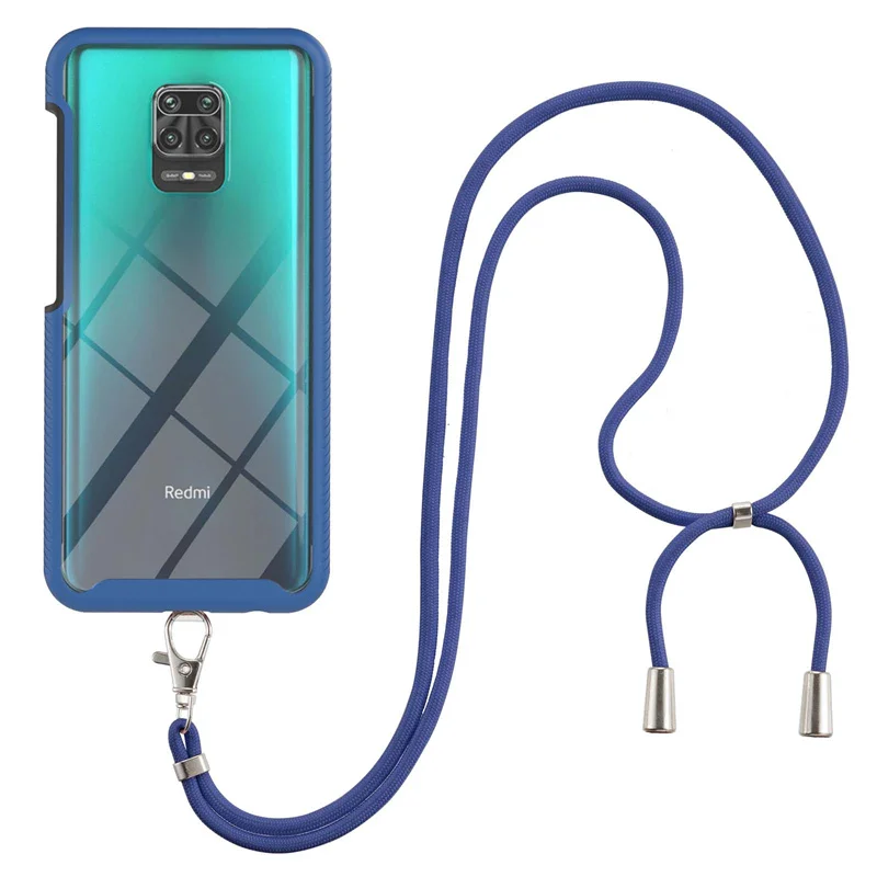 Strap Lanyard Phone Case For Xiaomi Redmi Note 9 Pro Max Note 9S 9 Power 9T Mi Poco M3 Shockproof Cases 3 in 1 Back Cover Funda
Strap Lanyard Phone Case For Xiaomi Redmi Note 9 Pro Max Note 9S 9 Power 9T Mi Poco M3 Shockproof Cases 3 in 1 Back Cover Funda
