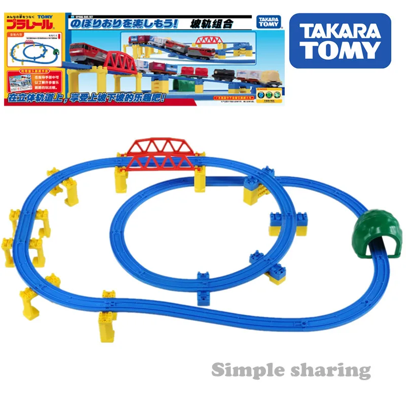 Набор рельсов Takara Tomy Plarail (поезда не входят в комплект) давайте наслаждаться