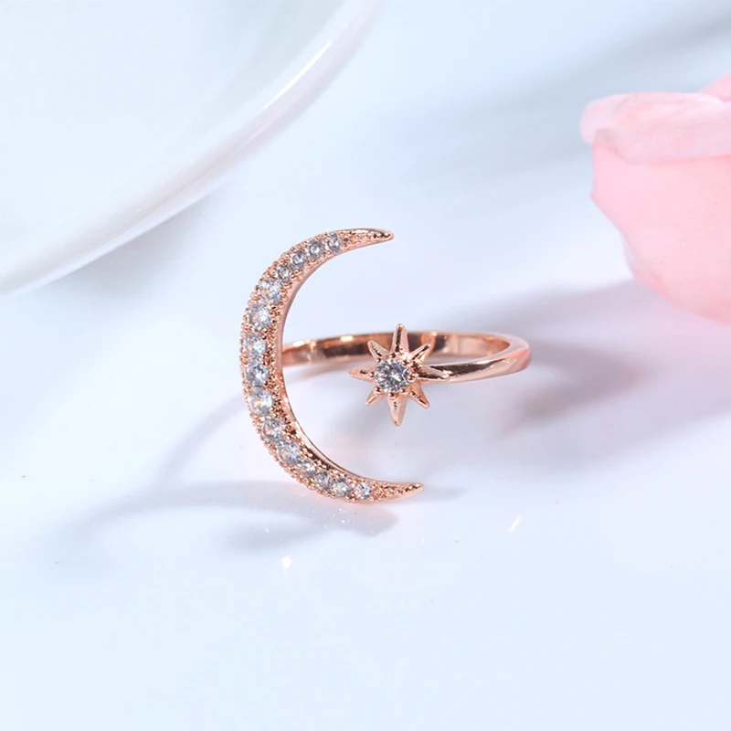 Fantasy Princess Ring Adjustable Silver Color Wedding Ring Jewelry Girl Gifts Trendy Vintage Ring Fashion Moon Star Rings
Fantasy Princess Ring Adjustable Silver Color Wedding Ring Jewelry Girl Gifts Trendy Vintage Ring Fashion Moon Star Rings