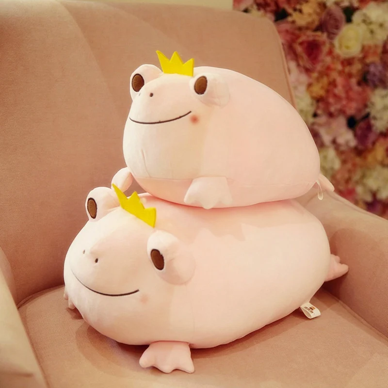 1pc Cute The Crown Frog Plush Pillow Stuffed Down Cotton Kids Toys Kawaii Smile Frog Dolls For Children Birthday Gift
1pc Cute The Crown Frog Plush Pillow Stuffed Down Cotton Kids Toys Kawaii Smile Frog Dolls For Children Birthday Gift
