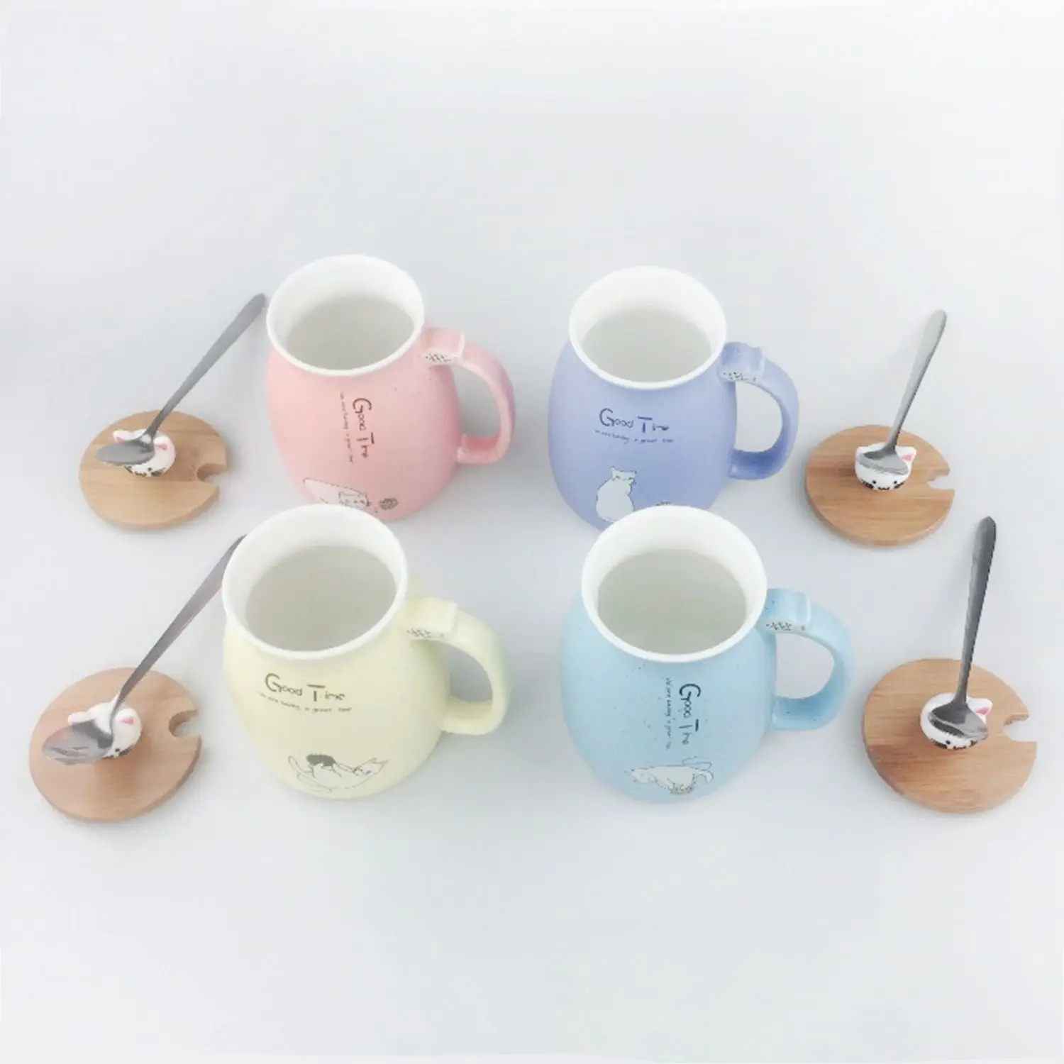 450ml New Sesame Cat Heat-resistant Cup Color Cartoon with Lid Cup Kitten Milk Coffee Ceramic Mug Children Cup Office Gifts
450ml New Sesame Cat Heat-resistant Cup Color Cartoon with Lid Cup Kitten Milk Coffee Ceramic Mug Children Cup Office Gifts