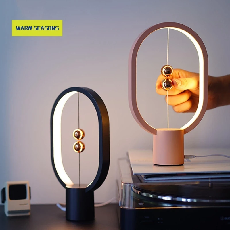 USB Rechargeable Mini HENGPRO Balance LED Table Lamp Ellipse Magnetic Mid-air Switch Eye-Care Night Light Touch Control
USB Rechargeable Mini HENGPRO Balance LED Table Lamp Ellipse Magnetic Mid-air Switch Eye-Care Night Light Touch Control