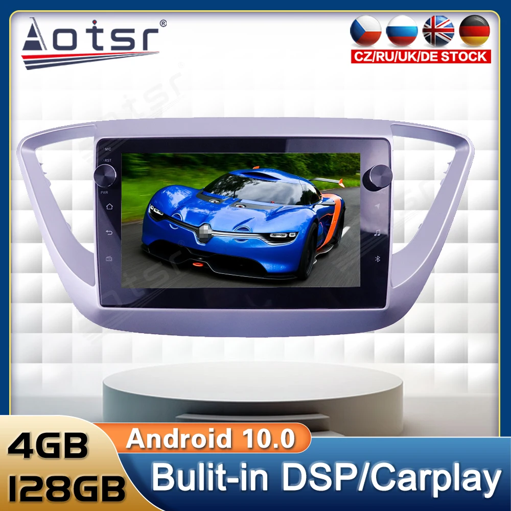 Android10.0 2Din Car Radio Multimedia Video Player For Hyundai Solaris 2 2016 - 2018 GPS Navigation Video Tesla Screen Head Unit
Android10.0 2Din Car Radio Multimedia Video Player For Hyundai Solaris 2 2016 - 2018 GPS Navigation Video Tesla Screen Head Unit