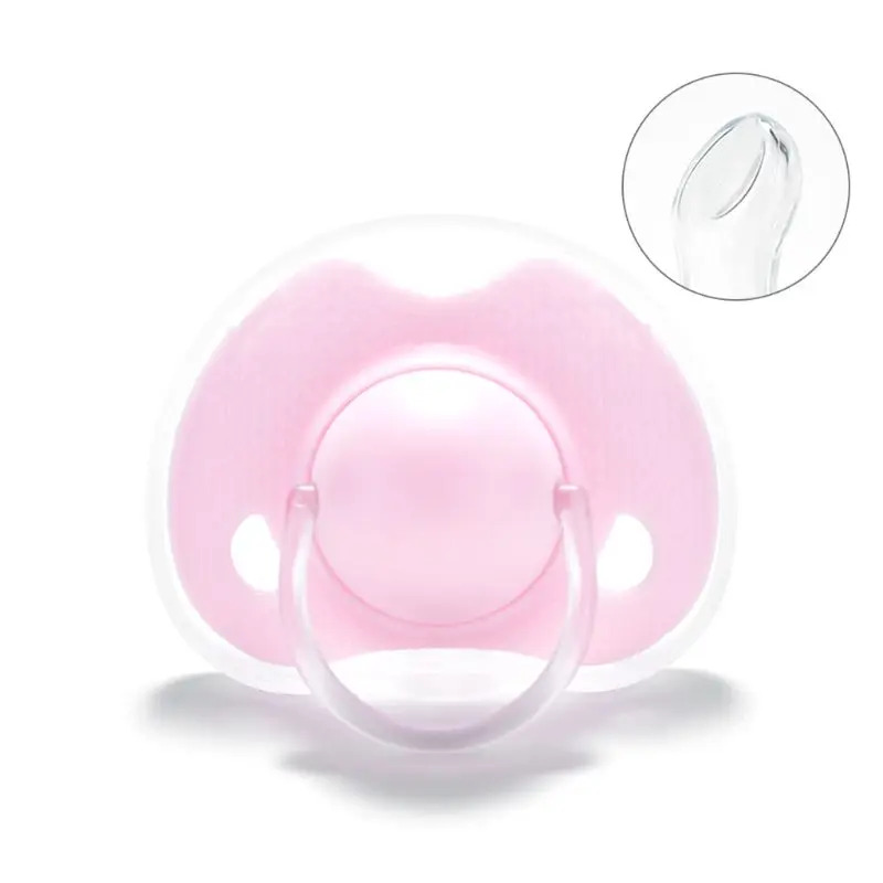 Baby Silicone Pacifier Newborn Infant Baby Boys Girls Dummy Nipples Flat Round Head Soother 
Baby Silicone Pacifier Newborn Infant Baby Boys Girls Dummy Nipples Flat Round Head Soother