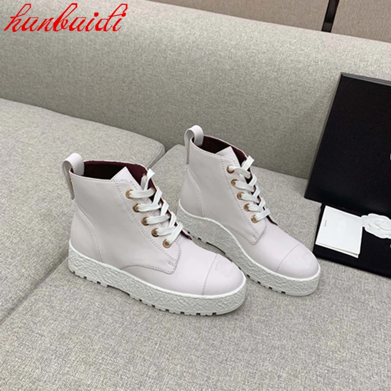 Platform Short Boots Women Casual Shoe New Genuine Leather Chelsea Boots Lace Up Solid Colors Designer Shoes Fashion Martin Shoe
Platform Short Boots Women Casual Shoe New Genuine Leather Chelsea Boots Lace Up Solid Colors Designer Shoes Fashion Martin Shoe