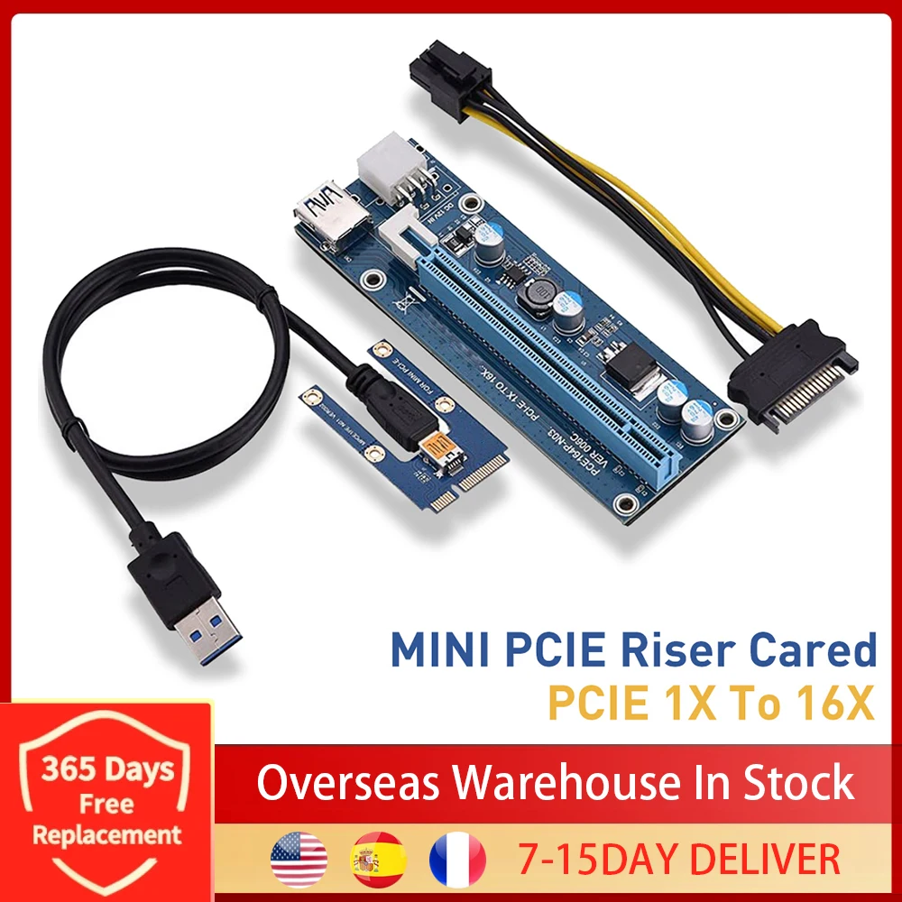 PCI-E к PCI Express 16X карта расширения Райзера до слот карты для ноутбука внешняя