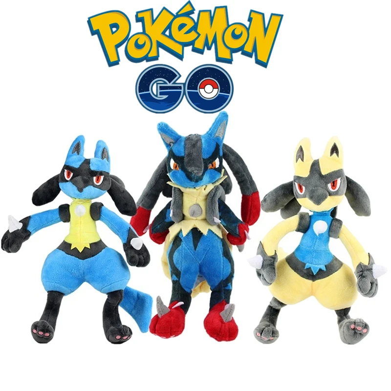 NEW Anime Pokemon Lucario animal Plush Doll Mega Lucario Soft Stuffed Collection Model Peluche Toy decorate Gift For Children
NEW Anime Pokemon Lucario animal Plush Doll Mega Lucario Soft Stuffed Collection Model Peluche Toy decorate Gift For Children