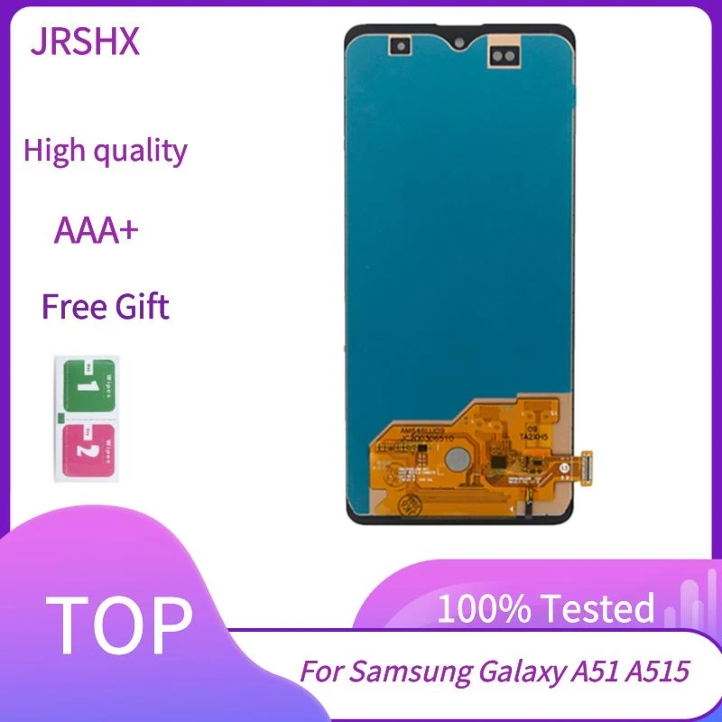 Super Amoled A51 For Samsung Galaxy A51 A515 Lcd Display Touch Screen Digitizer Assembly Parts For Samsung A515 A515FN/DS A515F
Super Amoled A51 For Samsung Galaxy A51 A515 Lcd Display Touch Screen Digitizer Assembly Parts For Samsung A515 A515FN/DS A515F