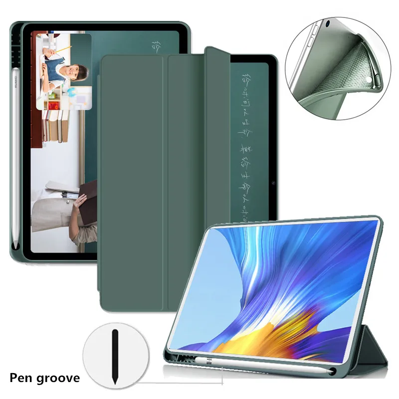 Чехол для планшета Huawei matepad 10 4 силиконовый оригинальный держатель карандашей