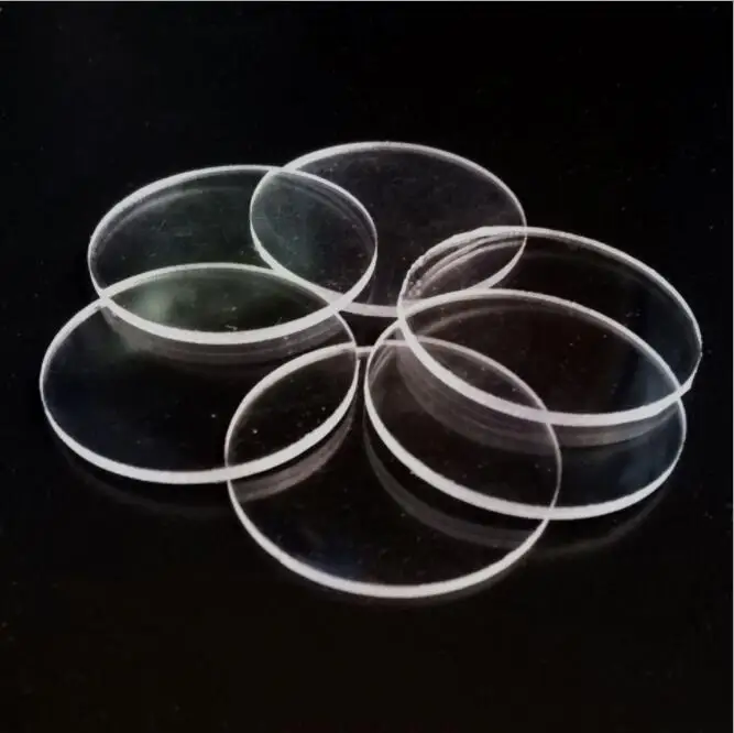 1 мм маленькие круглые прозрачные экструдированные акриловые диски бусины из