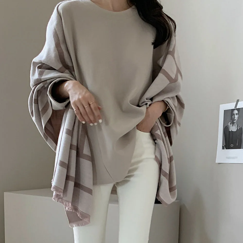 T-Shirt Women Solid Color Loose Slim Round Neck Female Elegant Fashion Casual Korean Japanese Style All Match Apring Autumn
T-Shirt Women Solid Color Loose Slim Round Neck Female Elegant Fashion Casual Korean Japanese Style All Match Apring Autumn