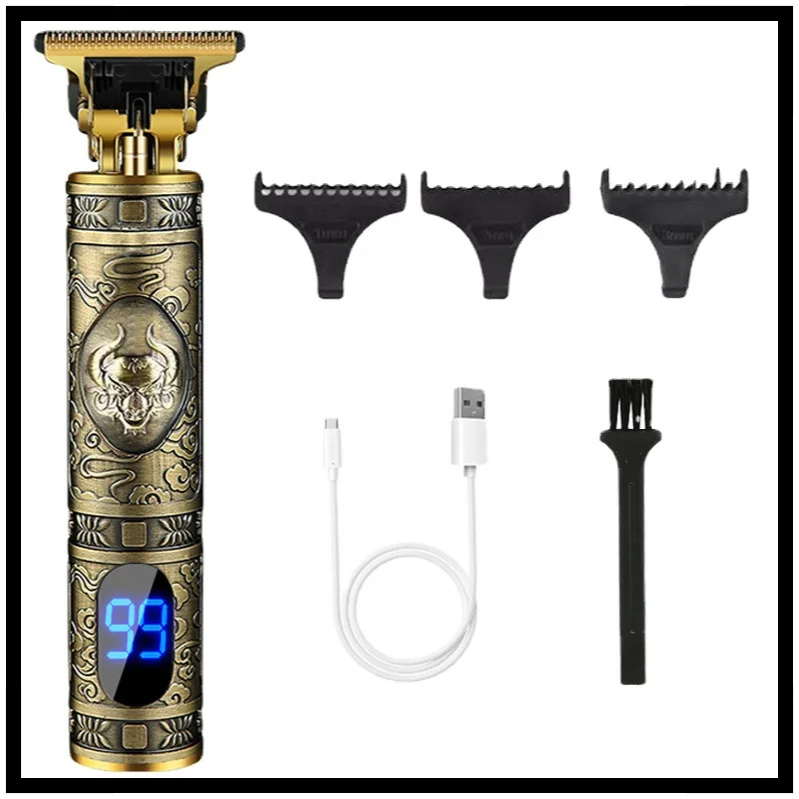 LCD T9 Bald Hair Clippers Electric Hair Clippers Cordless Razor Men's Electric Hair Clippers Styling Salon Oil Head Artifact
LCD T9 Bald Hair Clippers Electric Hair Clippers Cordless Razor Men's Electric Hair Clippers Styling Salon Oil Head Artifact