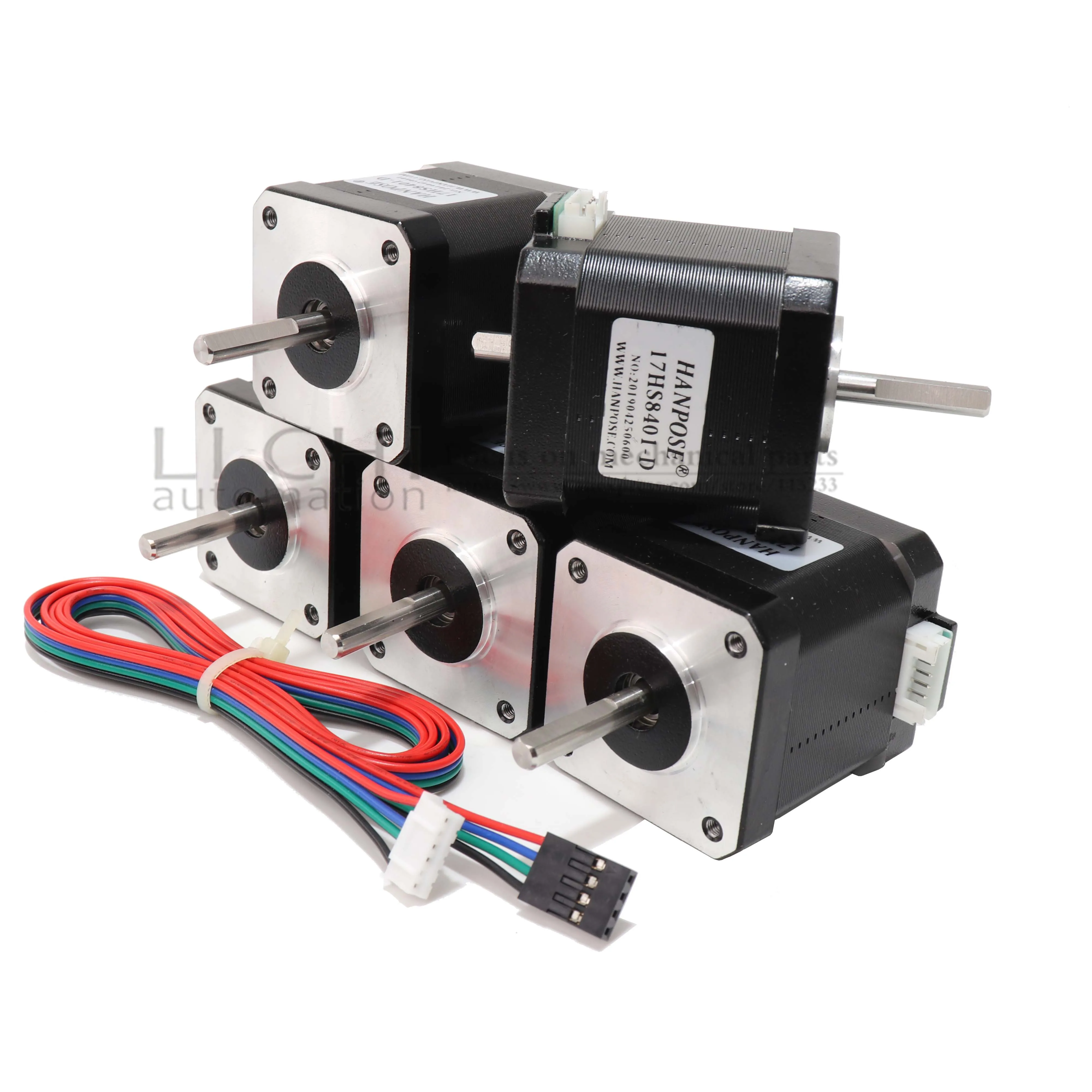 Nema17 Stepper Motor 42 motor Nema 17 motor 42BYGH 1.8A 48mm 17HS8401 motor 4-lead for 3D printer CNC
Nema17 Stepper Motor 42 motor Nema 17 motor 42BYGH 1.8A 48mm 17HS8401 motor 4-lead for 3D printer CNC