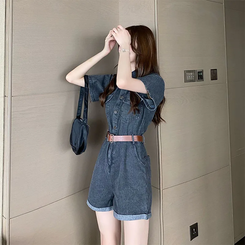 Oversize Dress Gives You A Belt, Jean Jumpsuit, Fat Sister, Slim Suit Retro Cargo Shorts Fashion Bodysuit Macacao Feminino
Oversize Dress Gives You A Belt, Jean Jumpsuit, Fat Sister, Slim Suit Retro Cargo Shorts Fashion Bodysuit Macacao Feminino