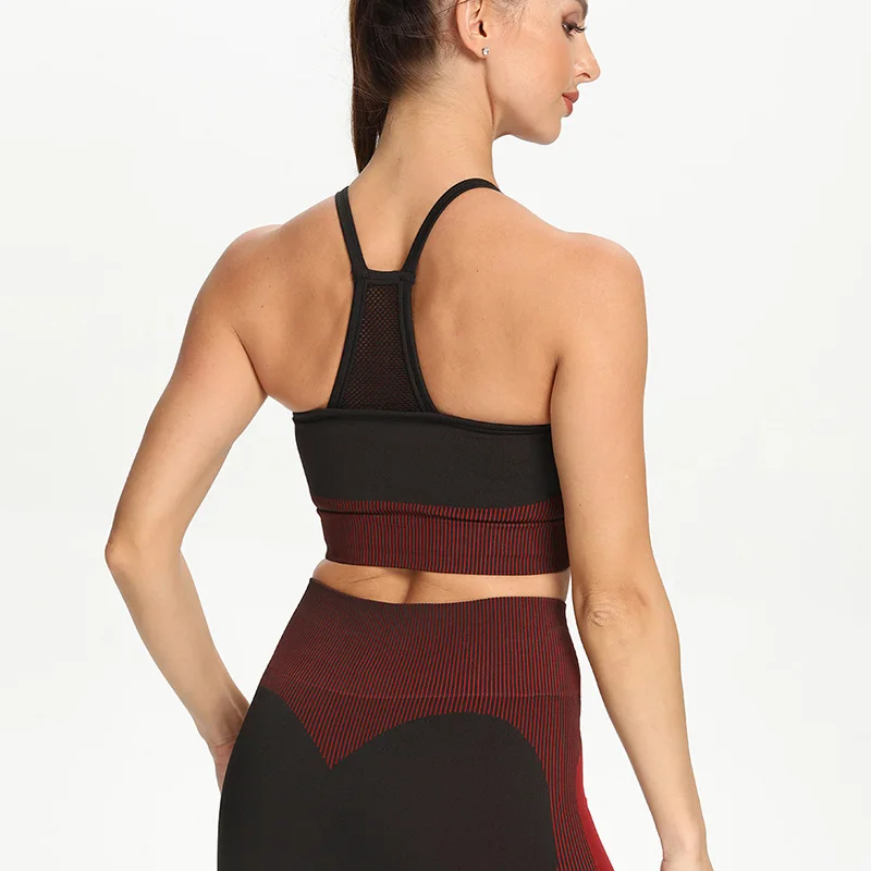 2021 New Sexy Sports Yoga Bras Women Hollow Out Push Up Crop Tops Running Gym Seamless Sportswear Mujer Workout Vest Clothing 
2021 New Sexy Sports Yoga Bras Women Hollow Out Push Up Crop Tops Running Gym Seamless Sportswear Mujer Workout Vest Clothing