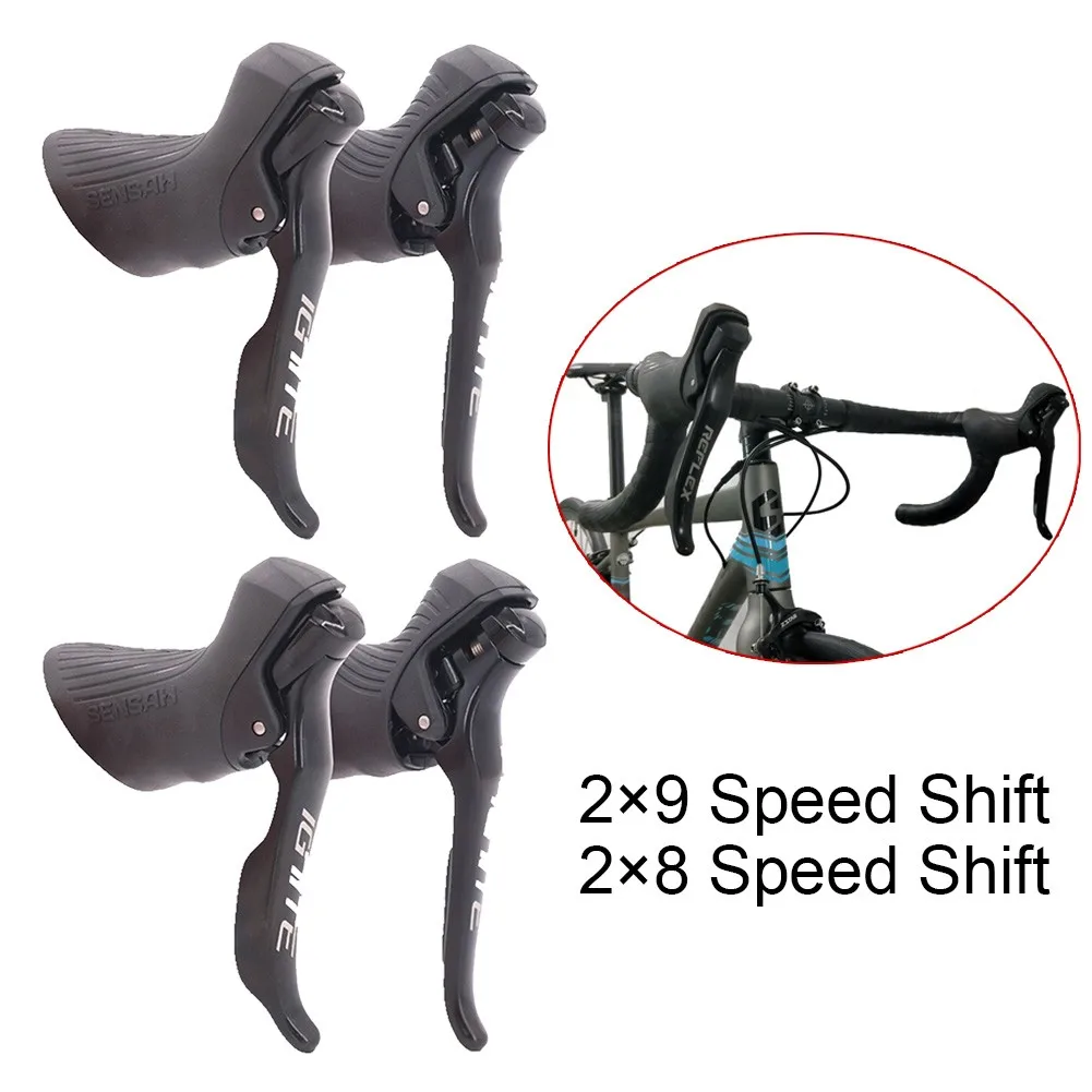 STI Road Bike Shifters 2×8 / 2×9 Speed Brake Lever Reflex 8 Speeds Ignite 9 Speeds For Shiman0 Road Sora Tiagra Claris
STI Road Bike Shifters 2×8 / 2×9 Speed Brake Lever Reflex 8 Speeds Ignite 9 Speeds For Shiman0 Road Sora Tiagra Claris