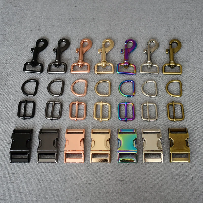 10 sets metal buckle adjust buckle D ring metal dog clasp/set 25mm metal DIY dog puppy collar leash accessory 7 colors
10 sets metal buckle adjust buckle D ring metal dog clasp/set 25mm metal DIY dog puppy collar leash accessory 7 colors