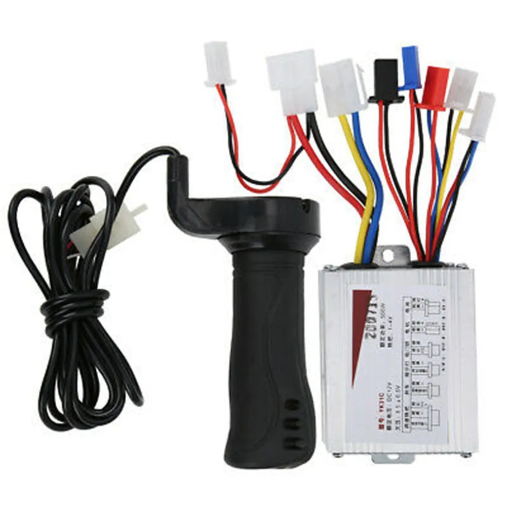 12V 500W Motor Brushed Controller & Throttle Grip For Electric Scooter Tricycles E-Bike DC Brushed Motor Parts Accessories
12V 500W Motor Brushed Controller & Throttle Grip For Electric Scooter Tricycles E-Bike DC Brushed Motor Parts Accessories