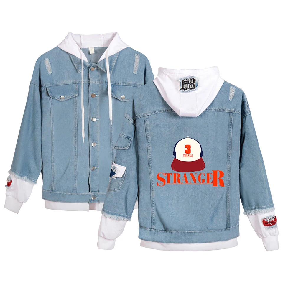 Fashion Stranger Things Denim Jean Stitching Jacket Coat Young People jeans hoodies Jeans wear Popular Hoodies Stranger Things
Fashion Stranger Things Denim Jean Stitching Jacket Coat Young People jeans hoodies Jeans wear Popular Hoodies Stranger Things