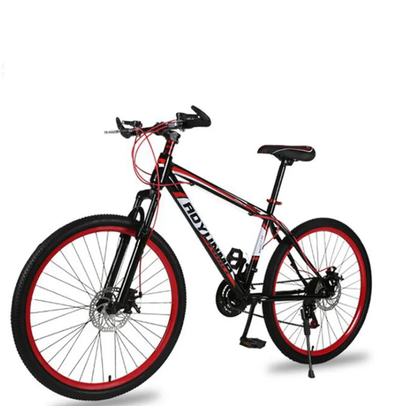 

Горный велосипед унисекс, колеса 26 дюймов, 21 скорость, удар, двойные дисковые тормоза, для взрослых, студентов, мужчин и женщин, 2019