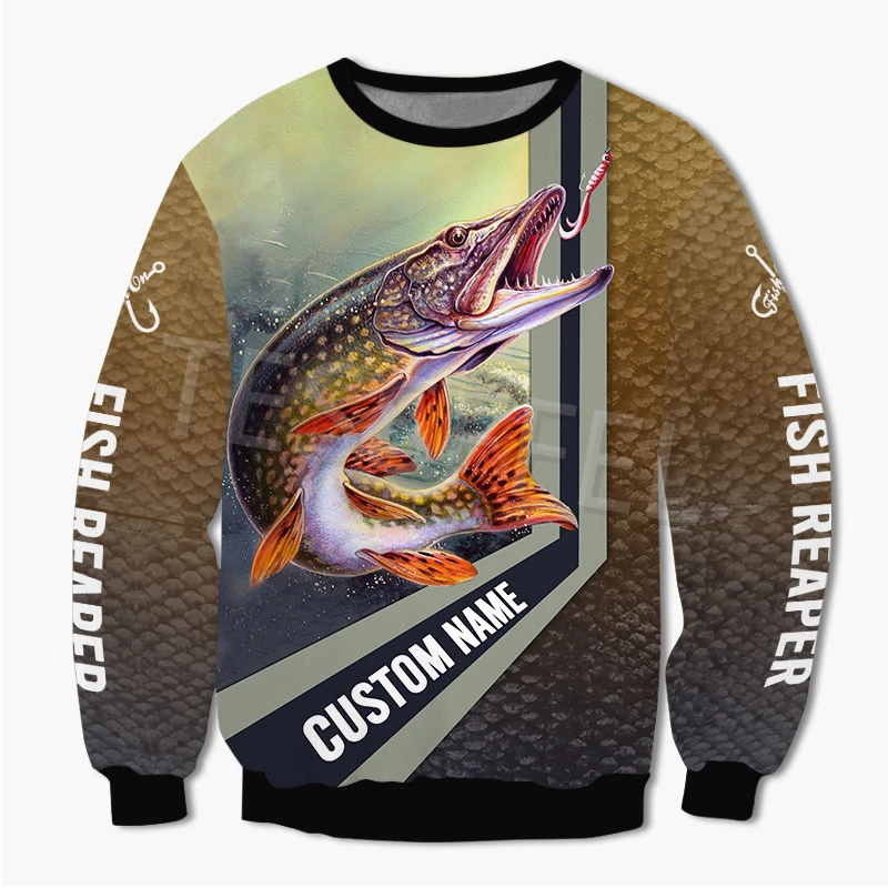 Tessffel 3D Print Animal Bass Fishing Reaper Custom Name Hoodie Harajuku Sweatshirt Streetwear Fall New Fashion Jacket Unisex f6
Tessffel 3D Print Animal Bass Fishing Reaper Custom Name Hoodie Harajuku Sweatshirt Streetwear Fall New Fashion Jacket Unisex f6