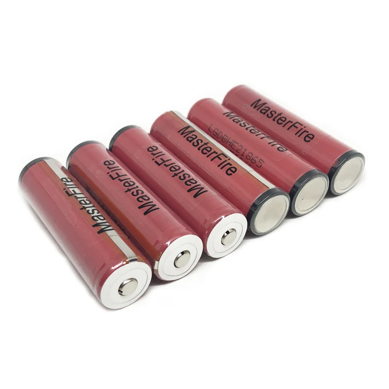 Оптовая продажа MasterFire защищенный LG ICR18650 HE2 2500mah 18650 3 6 V 30A разрядка Высокая
