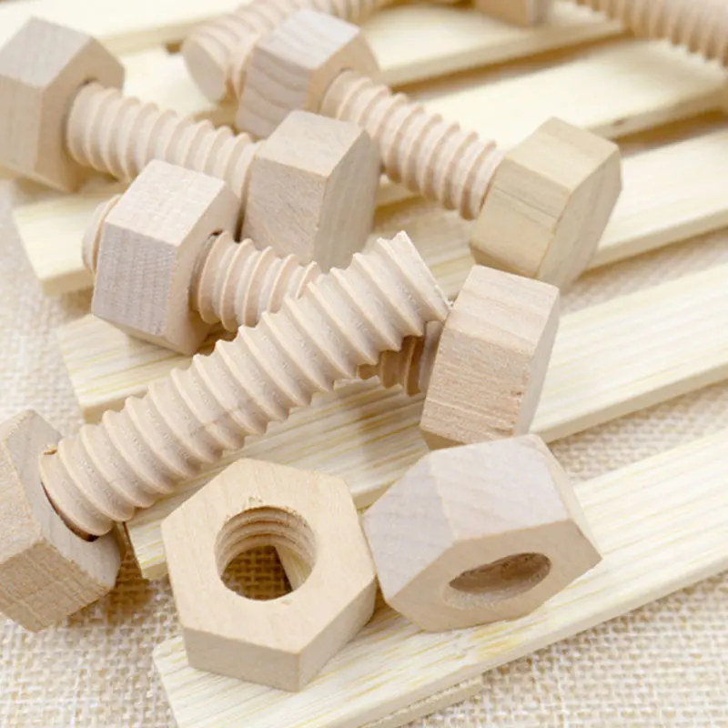 Solid Wood Early Education Educational Screw Nut Assembling Wooden Toy Screw Nut Hands-On Teaching Aid Educational Toy For Child
Solid Wood Early Education Educational Screw Nut Assembling Wooden Toy Screw Nut Hands-On Teaching Aid Educational Toy For Child