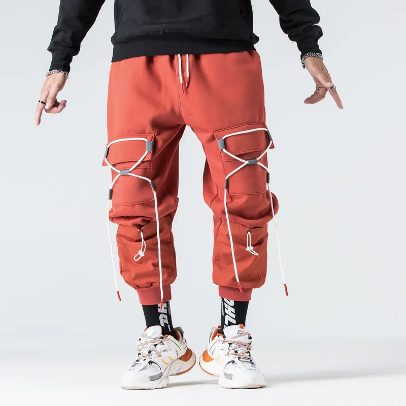 Harem Pants Men Bind Thick Pockets Track Pants Trousers Autumn Fashion Elastic Waist Joggers Sweatpants
Harem Pants Men Bind Thick Pockets Track Pants Trousers Autumn Fashion Elastic Waist Joggers Sweatpants